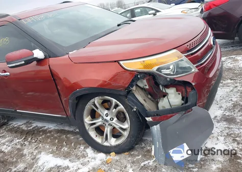 2014 Ford Explorer Limited z USA, uszkodzony, nr VIN 1FM5K8F82EGB85061